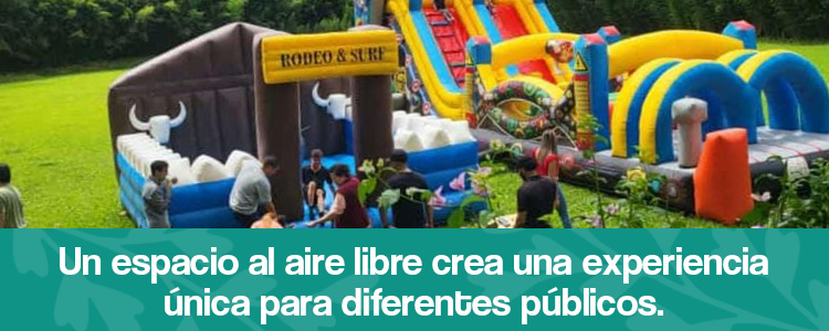 Ventajas de los Eventos al Aire Libre para diferentes publicos