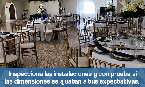 Tips para Celebrar tu Boda conoce el lugar